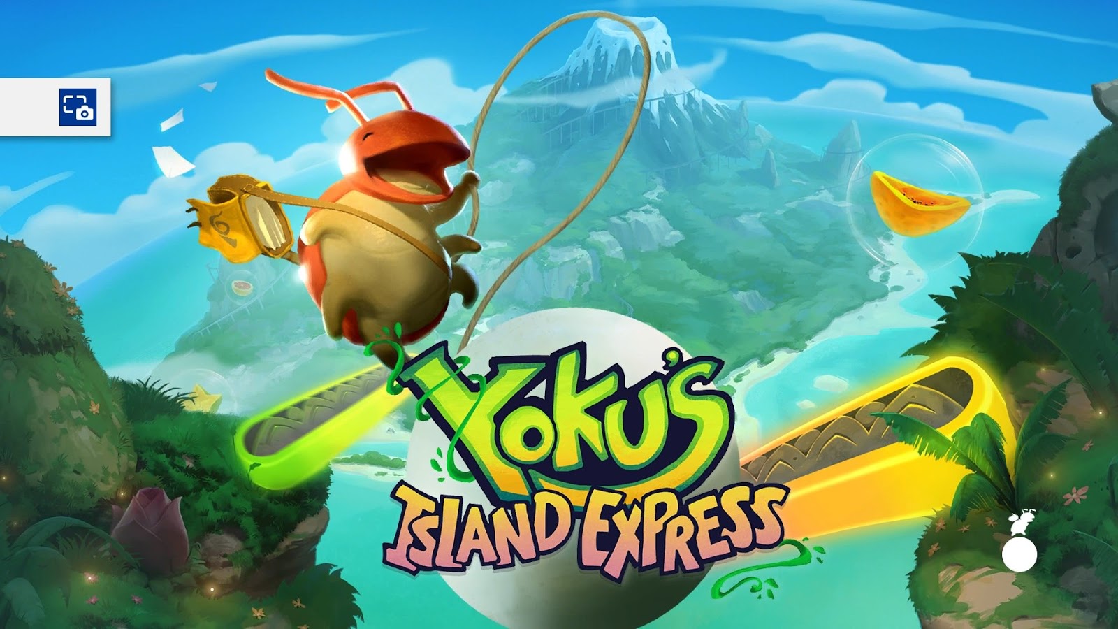 Yoku’s Island Expressレビュー漫画：ピンボールで大冒険！タイトル